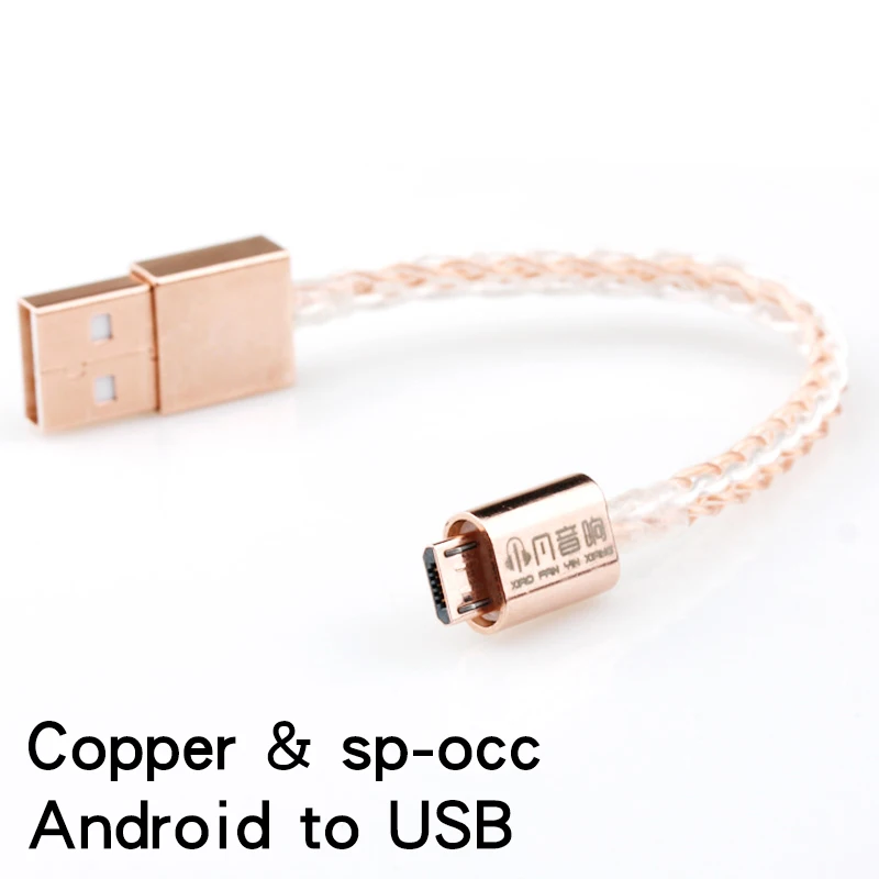 Color Mixing XiaoFan AM01 кабель для декодирования micro Android USB кабель для передачи данных папа-папа зарядный кабель - Цвет: Color Mixing
