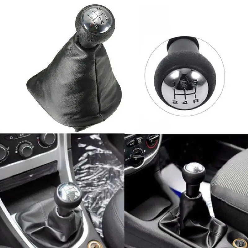 Ручка переключения передач для автомобиля сменная кожаная ручка Peugeot Citroen Picasso