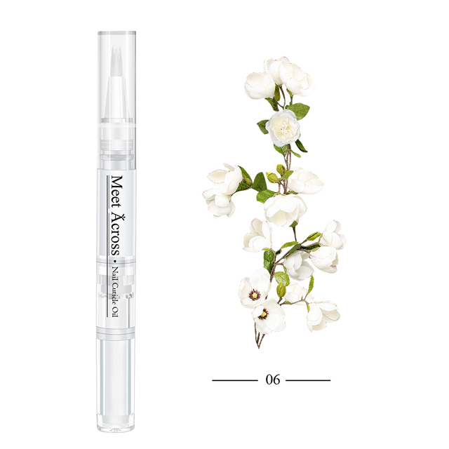 Nail Treatment Cuticle Revitalizer Oil Prevent Agnail Nail Polish Nourish Skin 6 Smells Nail Nutrition Oil Pen 5ml