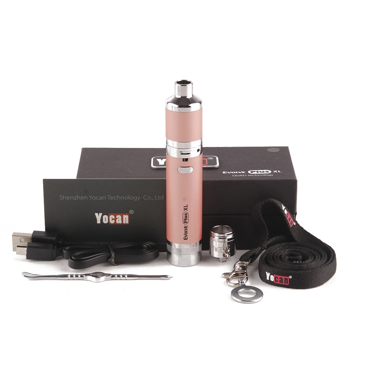 YOCAN Vape Pen Vax Kit 1400 мАч батарея Evolve PLUS XL испаритель коробка мод комплект Регулируемый