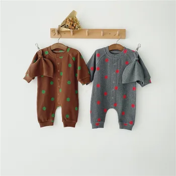 

Infant Baby Boy Girl Clothing Cotton Romper Long Sleeve Romper hat Jumpsuit