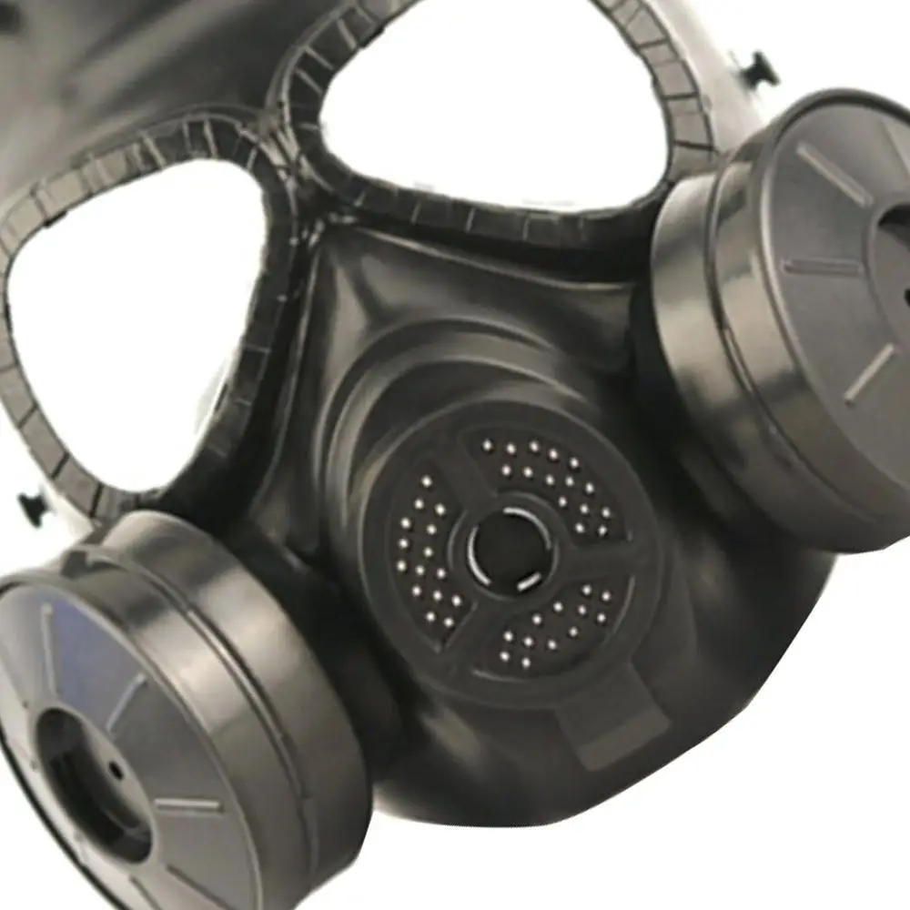 M04 противогаз полевая тактическая маска череп впитывает Анти-туман двойной ветер барабан с вентилятором противогаз