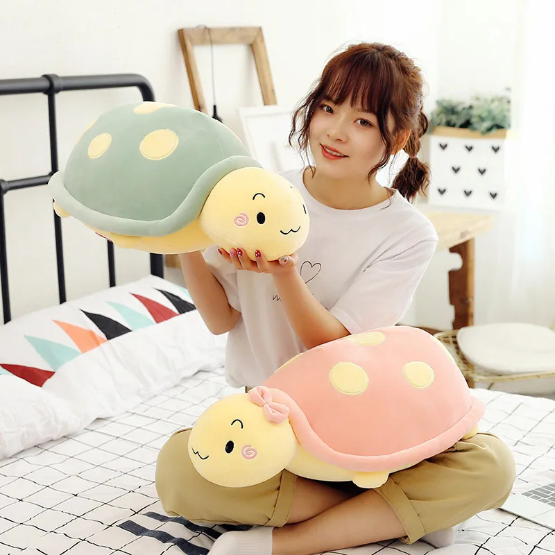 

Customizable Software Turtle Plush Toys Couples Turtle Doll GIRL'S Heart Pillow Children Gift