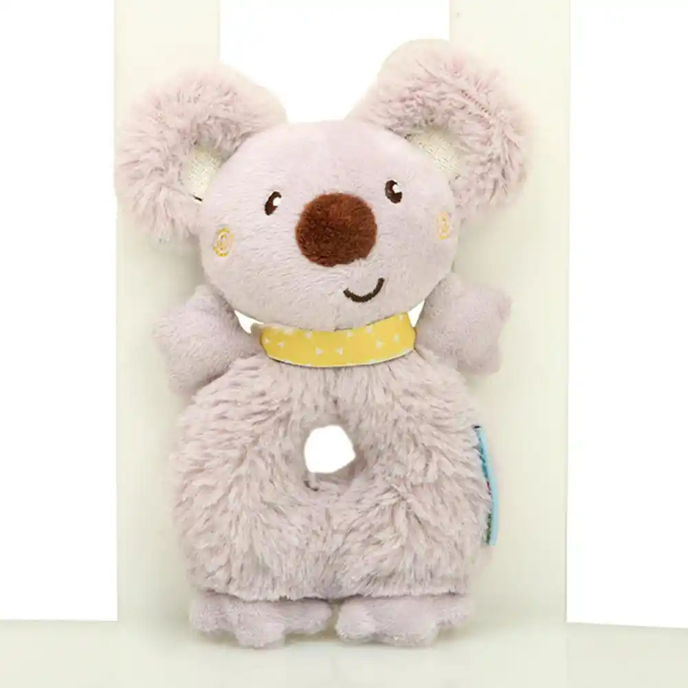 Bebe Hochet Animal Koala Main Anneau Peluche Jouet Doux Et Confortable Tissu Mignon Koala Image Rester Mignon Soulager L Anxiete De Bebe Aliexpress