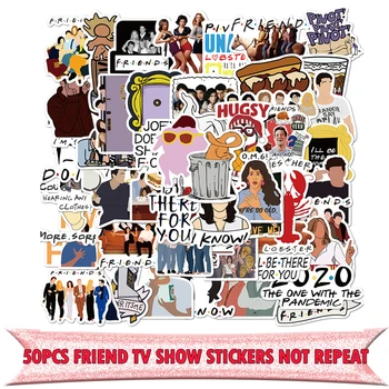 

20Set E2176 50pcs Friend Tv Show Sticker Pack DIY Scrapbooking Album Luggage Laptop Skateboard Notebook Waterproof Decoration