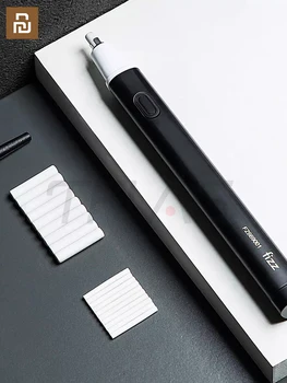 

Tflag electric eraser with refill cute electronic rubber pencil for kids painting drawing stationery office school supplies