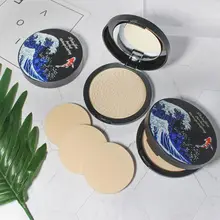 Матовая прессованная пудра, стойкая водостойкая пудра для макияжа с контролем жирности