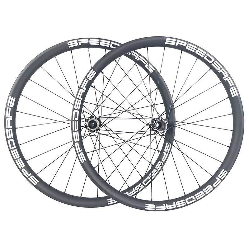 Комплект бескамерных колес с керамическим подшипником 35 мм 2 0 дюйма|carbon wheelset|straight