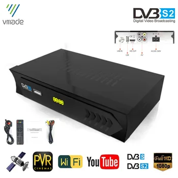

Vmade M5 Satellite TV Receiver DVB-S2 H.264 MPEG-2/4 Digital TV Tuner Support AC3 IPTV M3U Cccam Bisskey Europe Set Top Box