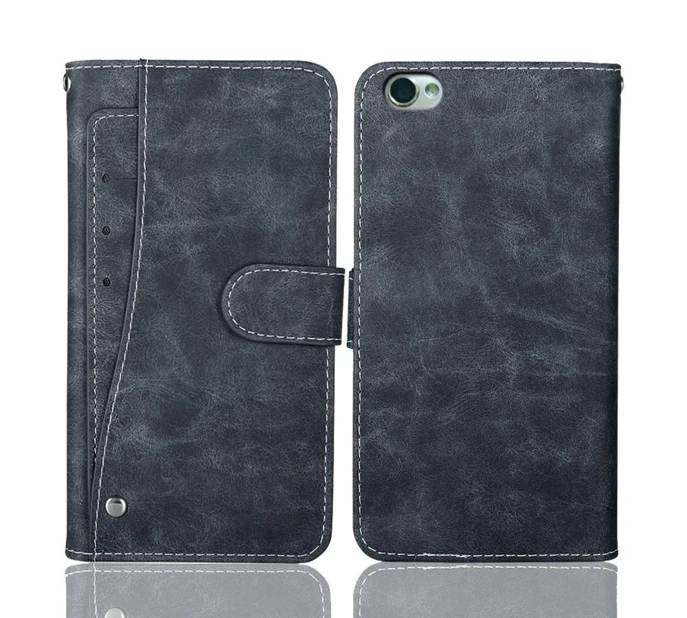 Luxury Wallet SANTIN RTIZULI Case 5.5&quot Vintage Flip Leather Cases Business Protective Cover With Front Card Slots Phone Book | Мобильные
