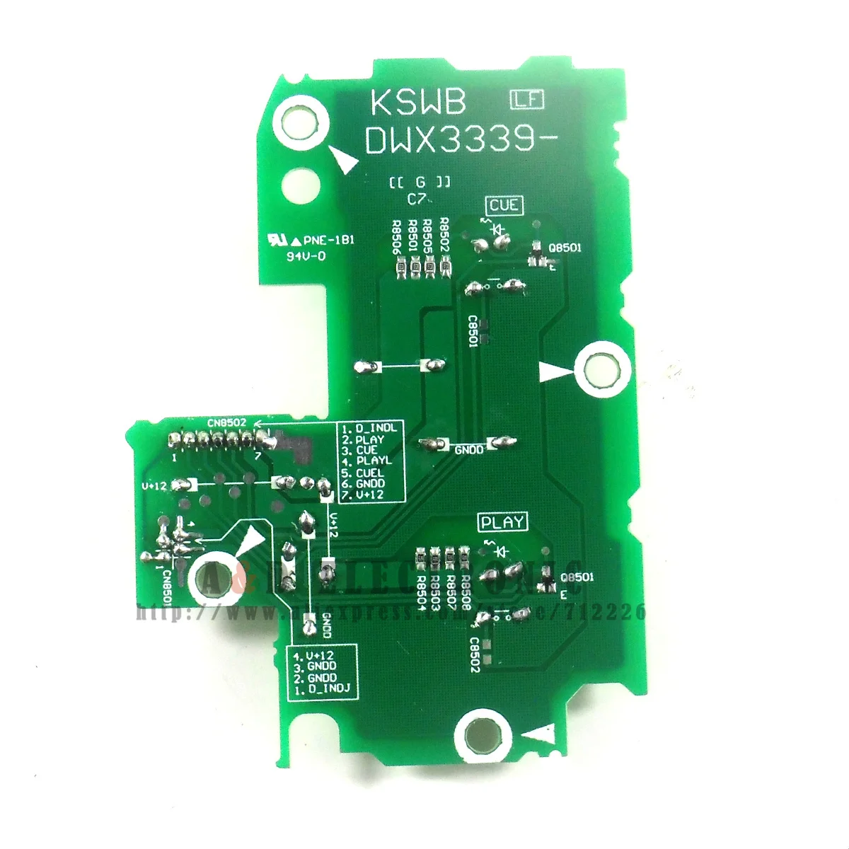 MADE IN JAPAN CDJ 2000 Nexus-Play Cue Circuit Board PCB-DWX 3339 DWX3339 YELLOW