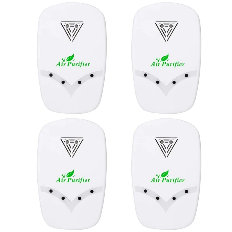 

4 Pack Air Purifier for Home, Smoke Purifier for Small Space for Bedroom Office Kitchen Bathroom US Plug