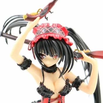 

Anime Date A Live Nightmare Tokisaki Kurumi Sleep Beauty Ver. Sexy PVC Action Figure Collectible Model Toys Doll Gifts 23CM