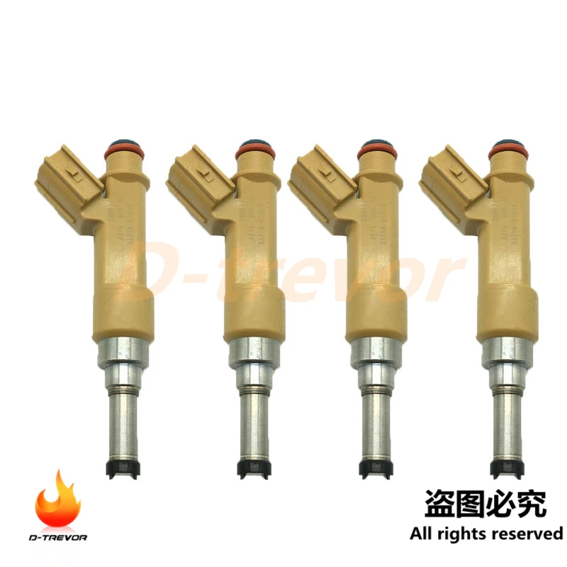 

4pcs 23250-0T020 OEM Fuel Injector Nozzle for 2009-2016 Toyota Corolla Matrix 1.8L 23250-0T010 23209-09140 23209-39145