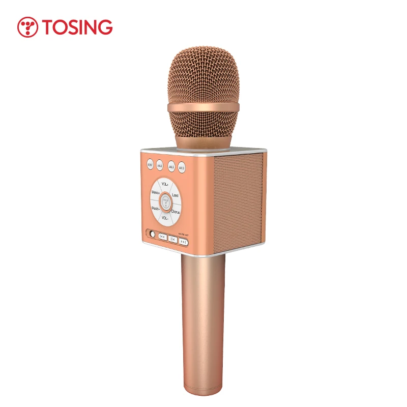 Портативный микрофон для караоке TOSING Q12 2020 беспроводной Bluetooth динамик ручной