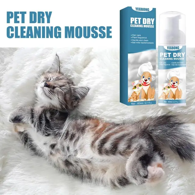 Pet Dry Cleaning Foam: The Ultimate Water-Free Dog Shampoo