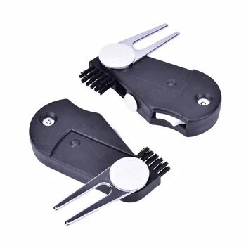 

1PCS Golf Ball Counter Cleaner Multi-functional Tool Kit Divot Tool