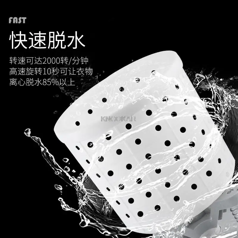 Manual Clothes Dehydrator No Electricity Student Dormitory Clothes Drying Barrel Portable Exercise Fitness Machine Laundry Dryer
