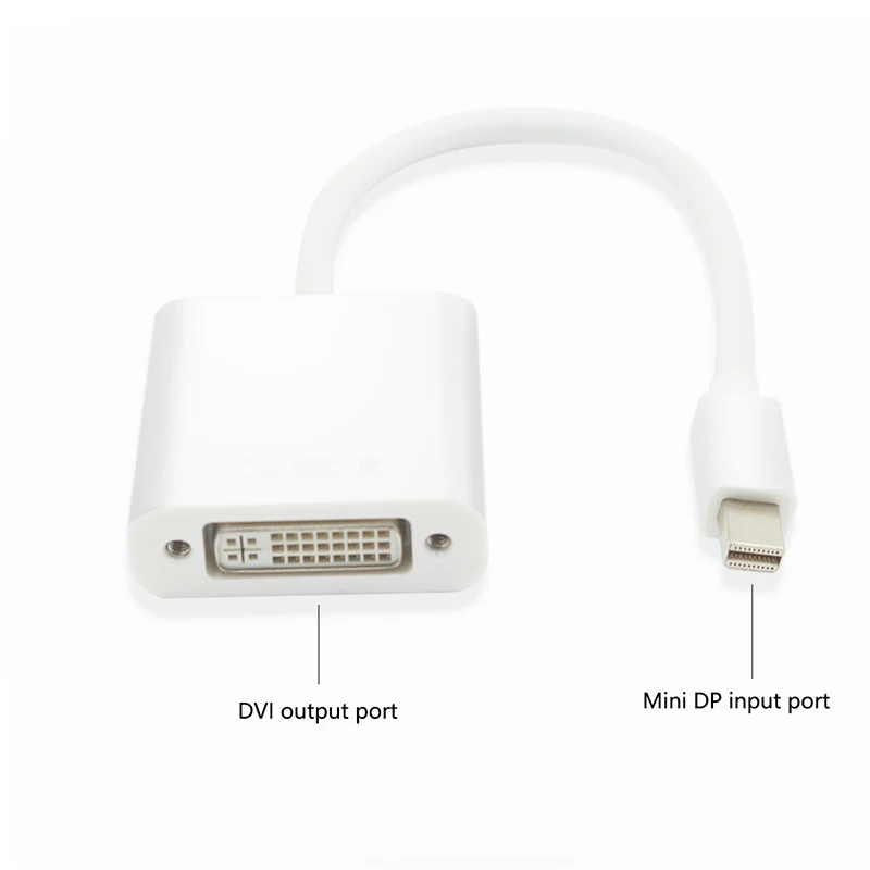 Mini Displayport DP Thunderbolt to DVI адаптер Кабель Для iMac Mac Pro Air Book для монитора ТВ|Компьютерные