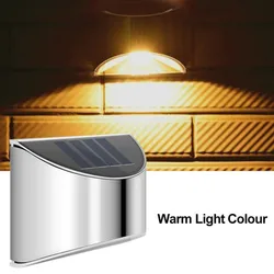 Lampe LED étanche à énergie solaire, éclairage d'extérieur, luminaire décoratif, idéal pour une clôture, des escaliers, un Patio, un sentier, une cour ou un jardin 
