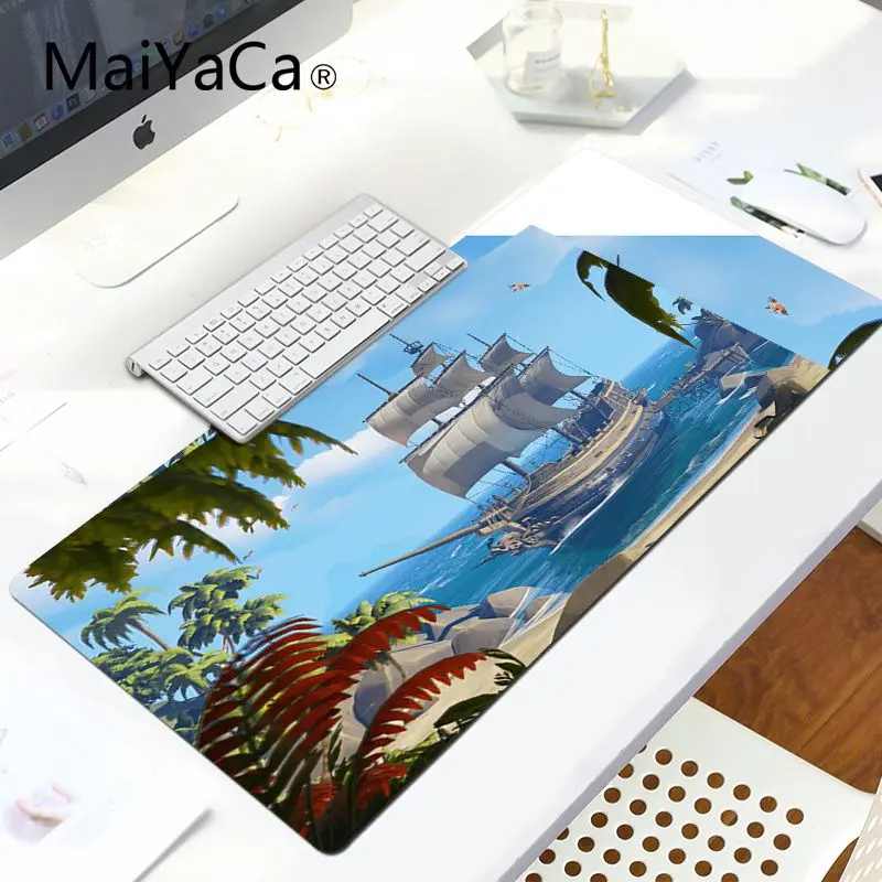 MaiYaCa, Море воров, силиконовый коврик для мыши, игровой Комфортный коврик для мыши, игровой коврик для мыши, игровой коврик для мыши - Цвет: LockEdge 30X90cm
