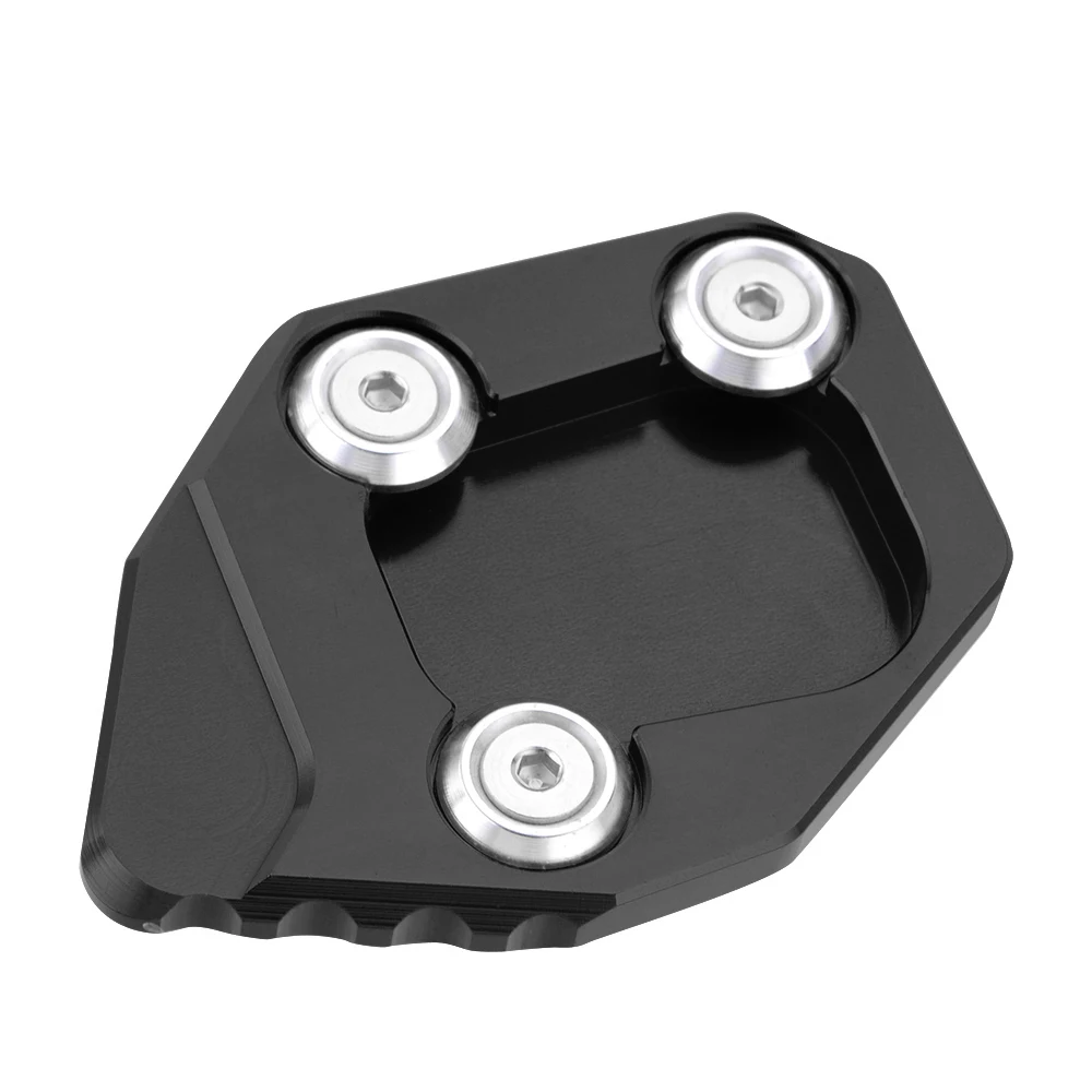 Black Kick stand Боковая Подставка Увеличьте удлинитель для HONDA CBR600RR F5 CBR 600RR F5 CBR600 RR F5 2007 - Цвет: Black Kick stand