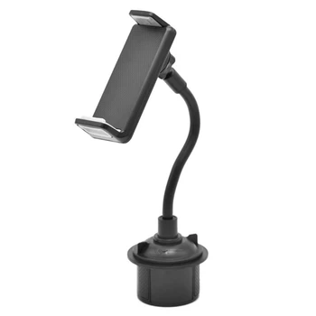 

360˚ Rotation Car Cup Mount Holder Stand For 4-11 inch Mobile Phone Tablet PC R2JB