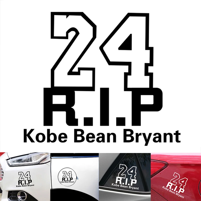 Автомобильный стикер R.I.P Kobe Bean Bryant наклейки JAYJOE для автомобилей аксессуары