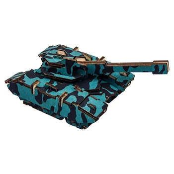 

Safe Reduce Pressure Fun DIY Craft Assembled Early Learning Wooden Jigsaw Kids Adults Educational Toy Tank Vehicle 3D Airplane
