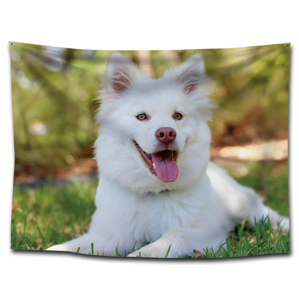 Boho Puppy гобелен, ковер, коврик для кемпинга, палатка, матрас для путешествий, песчаный пляж, хиппи, гобелены, модные декоративные