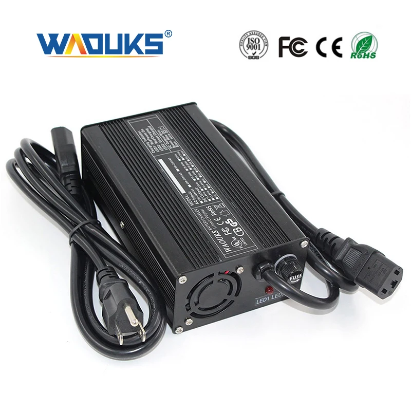 75,6 V 3A литиевая батарея зарядное устройство для 18S 66,6 V литий-ионная Lipo батарея с широким напряжением