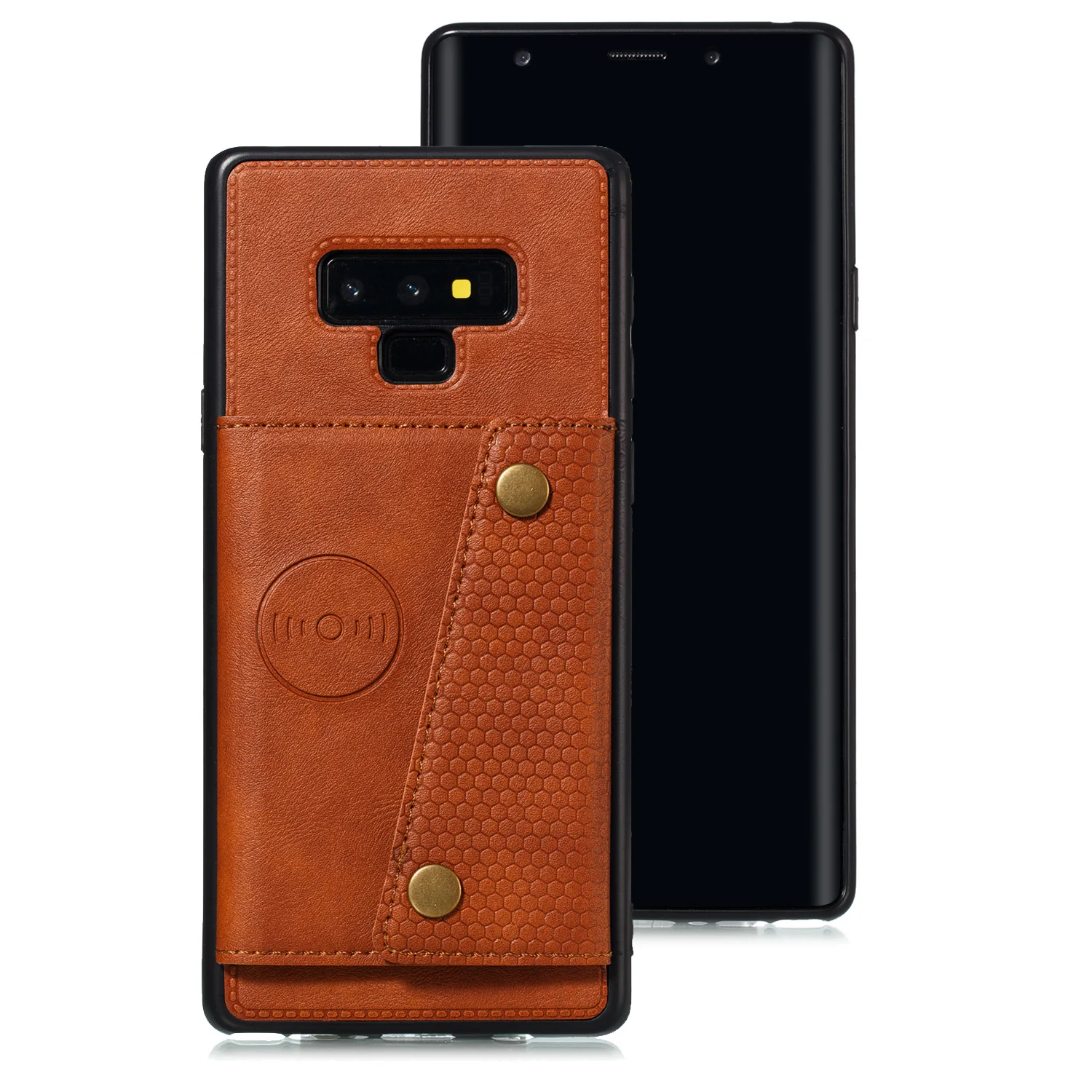 Складной слот для карт, чехол для samsung galaxy Note 9 10, роскошный кожаный крепкий держатель с магнитным креплением note10 Pro, чехол для телефона