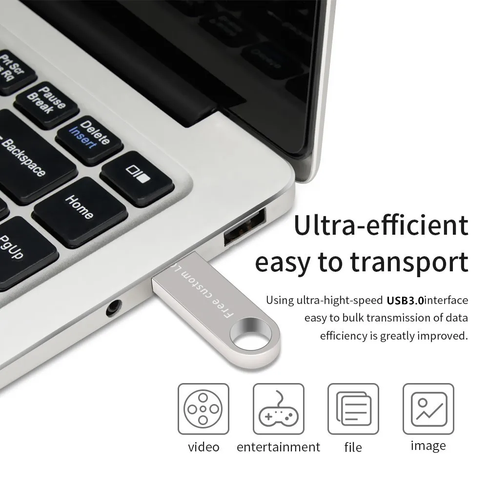 XIWANG usb flash drive 64GB Metal Pendrive 3.0 USB Stick 128GB 32GB 16GB 8GB 4GB Pen drive waterproof memoria stick custom logo (4)