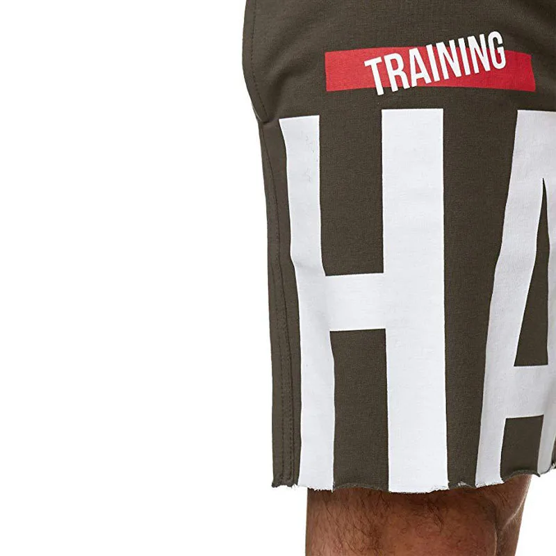 90% OFF Streetwear casual men's sweatpants 2019 new men's fashion shorts jogger fashion fitness brand shorts comfortable sportswear