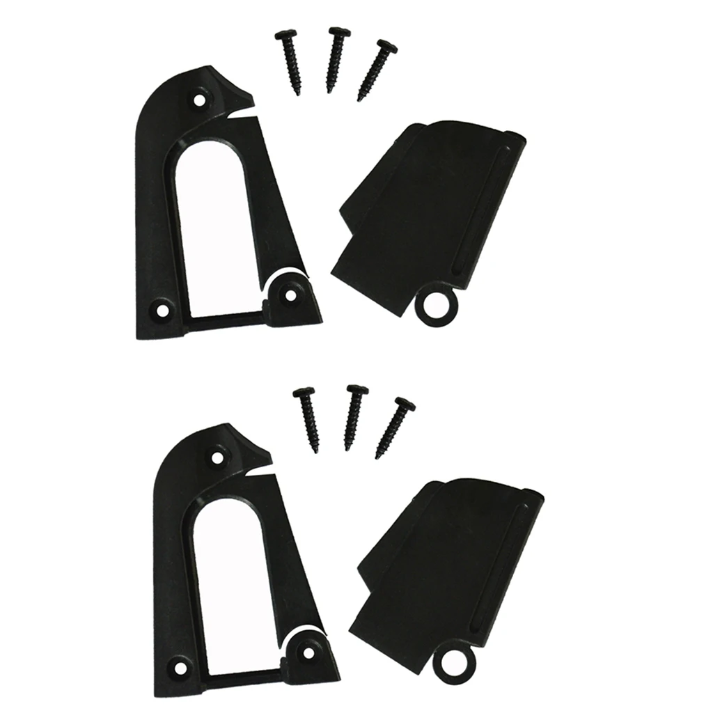 2 Pcs 3 Hole Guitar Truss Rod Cover With Screws For Guitar Spare Parts