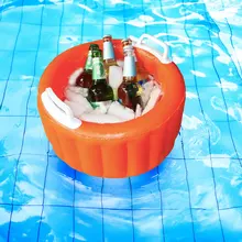 Надувной охладитель для пива ведро бассейн поплавок Лето воды вечерние надувной буй ведро льда сервировка/салат бар ведро