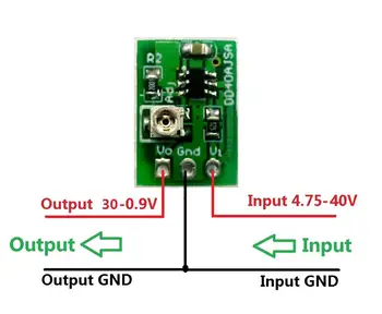 

DD40AJSB*10 24V 12V to 5V 3.3V 3V DC/DC 1A Step Down Converter Voltage Regulator Buck Module for LED Motor Wifi PTZ CCTV RF
