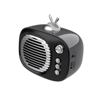 

Vintage Retro Bluetooth Speaker FM Radio Old Fashioned Classic Style Supports AUX TF Card JR Deals