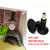 110V 220V Pet Heating lamp Infrared Ceramic Emitter Heat Light Bulb Pet Brooder Chickens Reptile Lamp 25/50/75/100/150/200W