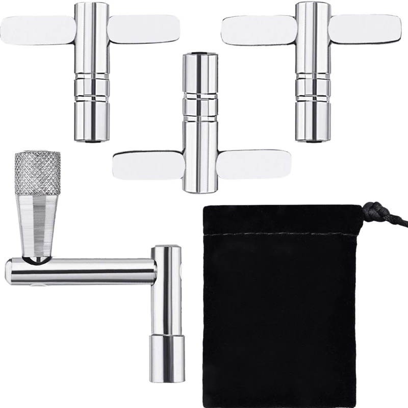 

4 Pieces Drum Key Drum Tuning Key Tension Drum Key Percussion Hardware Tool