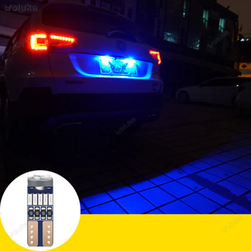 Автомобиль номерной знак свет Модифицированная лампочка супер яркий номерной знак свет вспомогательный свет светодиодный декоративная лампочка CD50 Q04