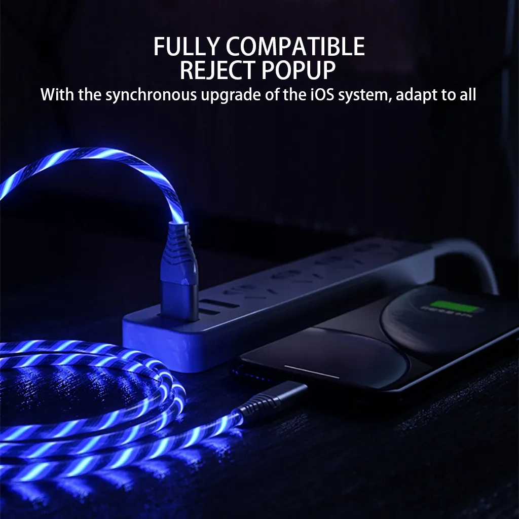 1 шт. цветной кабель Micro USB Type C для быстрой зарядки и передачи данных м/2 м магнитный