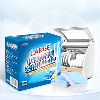 

Dishwasher Detergent Dishwasher Power Ball Fresh Scent Dish Tabs Cleaning Tools Convenient durable practical Home personality