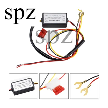 

2PCS DRL Controller Auto Car LED Daytime Running Lights Relay Harness Dimmer On/Off 12-18V Fog Light