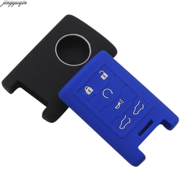 

10ps 6B Silicone Remote Key Case Shell Cover Holder for Cadillac DTS/STS/Escalade/CTS/SRX/XTS/ATS for Chevrolet C7 Corvette