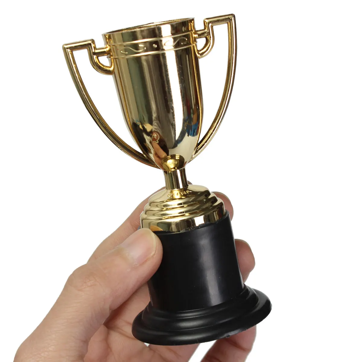 Мини-трофей 10 см Золотые Серебряные Трофеи футбольная чашка трофеи для спортивных мероприятий День рождения Дети партия наполнитель подарок