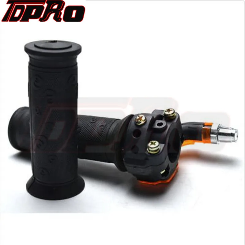 TDPRO 47/49cc 22 мм 2-х тактный двигатель мотоцикл дроссельной заслонки ручка бар ручки для 47cc 49cc мини Moto Dirt Pit ATV багги карман