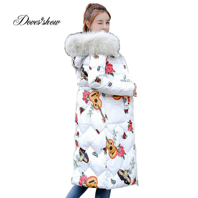 Beste Bontkraag Omkeerbare Hooded Winter Down Jas Jas Lange Dikke Warme Vrouwen Casaco Feminino Abrigos Mujer Invierno Gewatteerd Parka