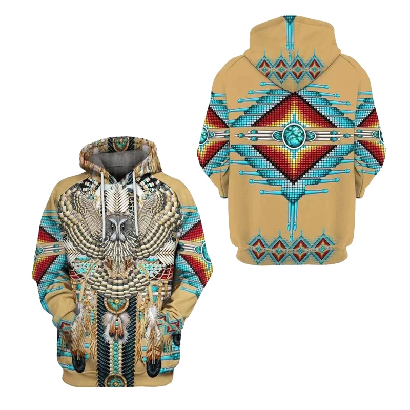  Native Indian 3D Hoodies/sweatshirts Tee Men Women New Fashion Hooded winter Autumn Long Sleeve str