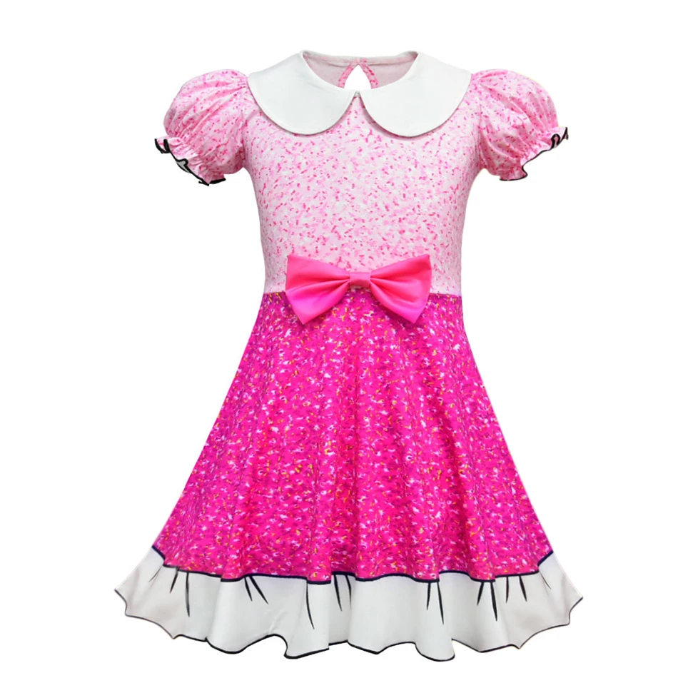 13 Dress Нарядное Забавное платье для девочек; карнавальный костюм с героями мультфильмов; одежда для дня рождения; яркая одежда; детские летние наряды; платье принцессы - Цвет: 13 Dress